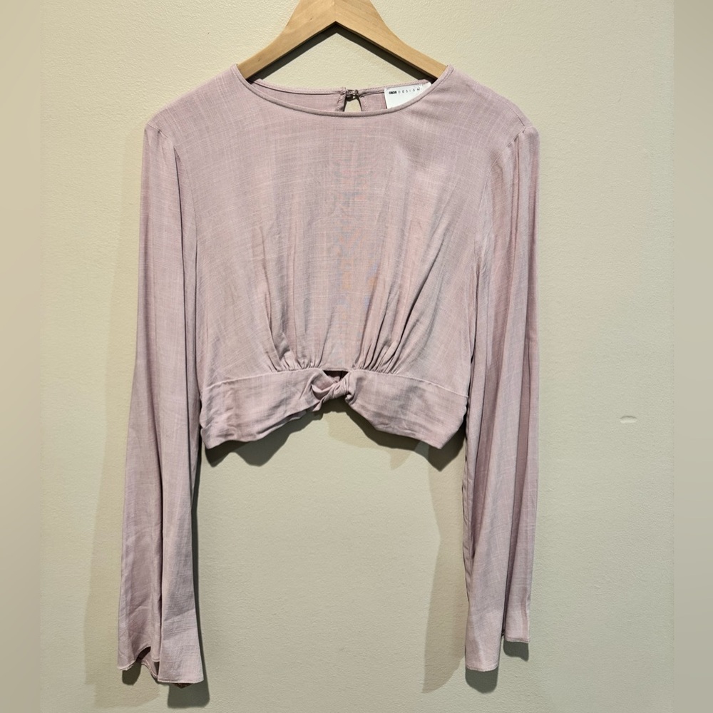 Dusty Pink Long Sleeve Blouse